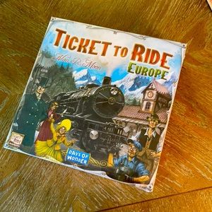 Ticket to Ride Europe board game